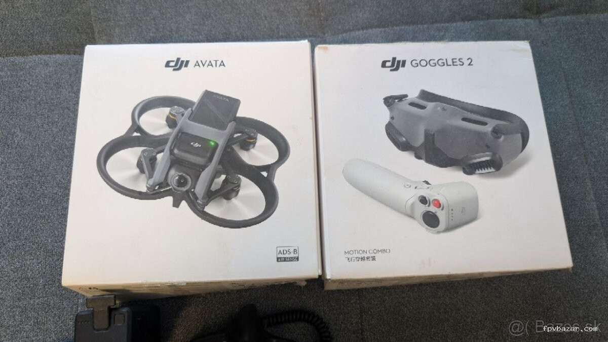 DJI Avata + Goggles 2 + 2 ovládače + 2 batérie